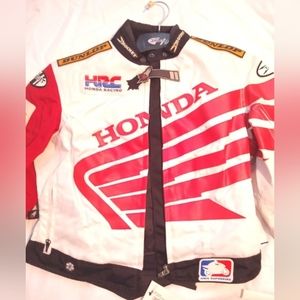 Joe Rocket Honda Padded Full Zip Mesh Riding Motorcycle Riding Jacket Women's M